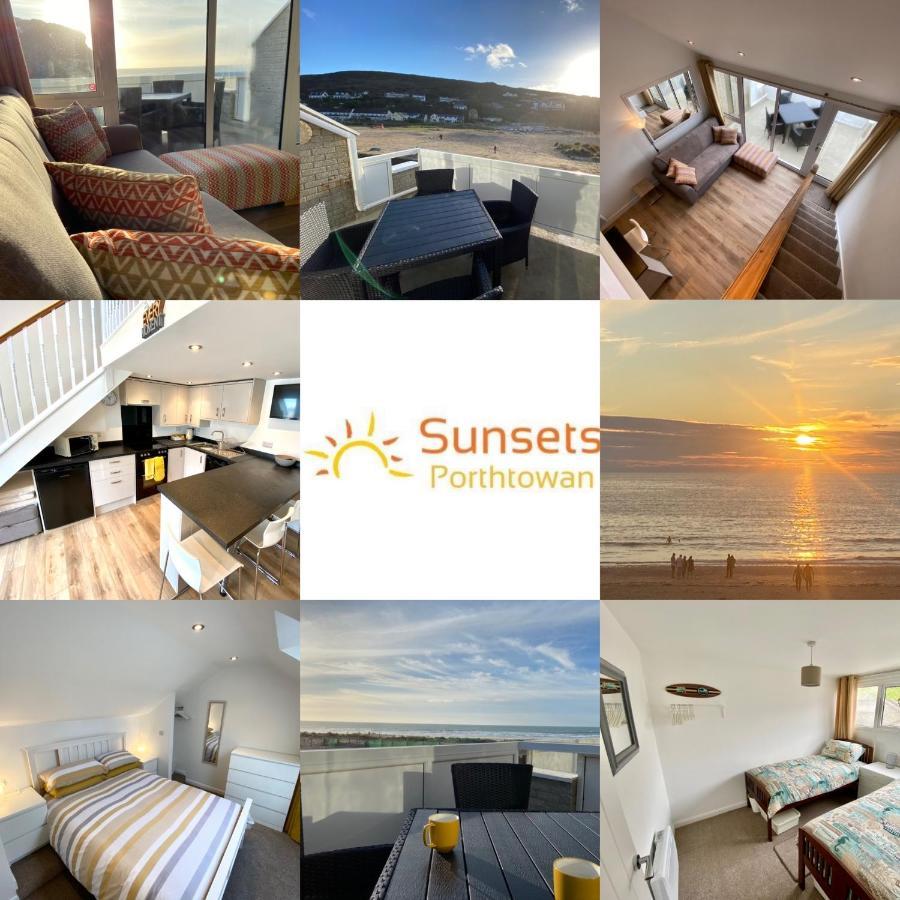 Sunsets In Porthtowan, Cornwall Coastal Holidays *